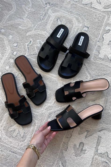 hermes aloha sandals|hermes look alike sandals.